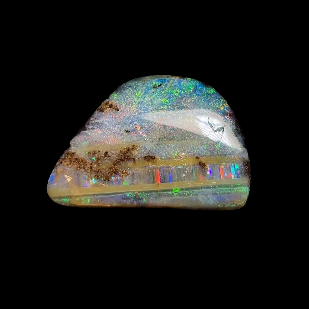 Australian Winton Boulder Freeform Opal 32.9cts