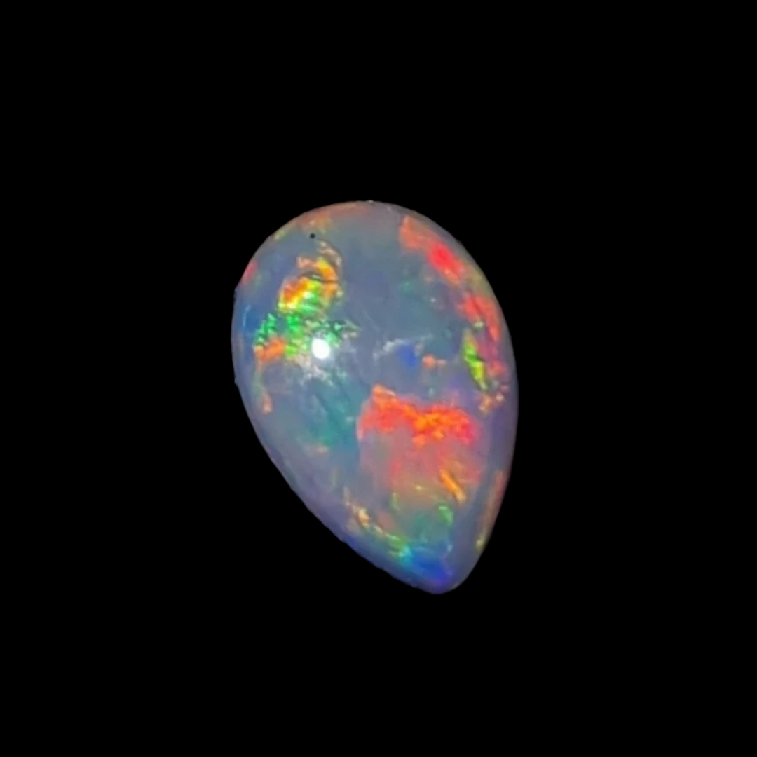 Australia Coober Pedy Opal Pear Cabochon 0.33ct
