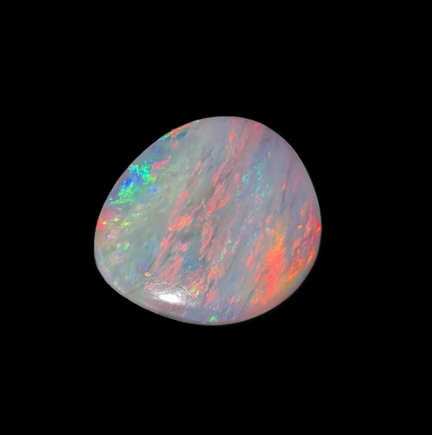 Australia Mintabie Crystal Opal Freeform Cabochon 3.19ct
