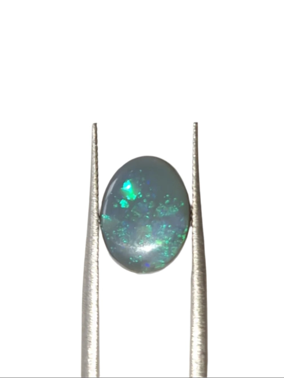 Australian Black Opal Oval Cabochon 2.61ct