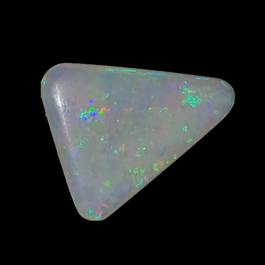 Australian Coober Pedy Triangle Cabochon Opal 4ct