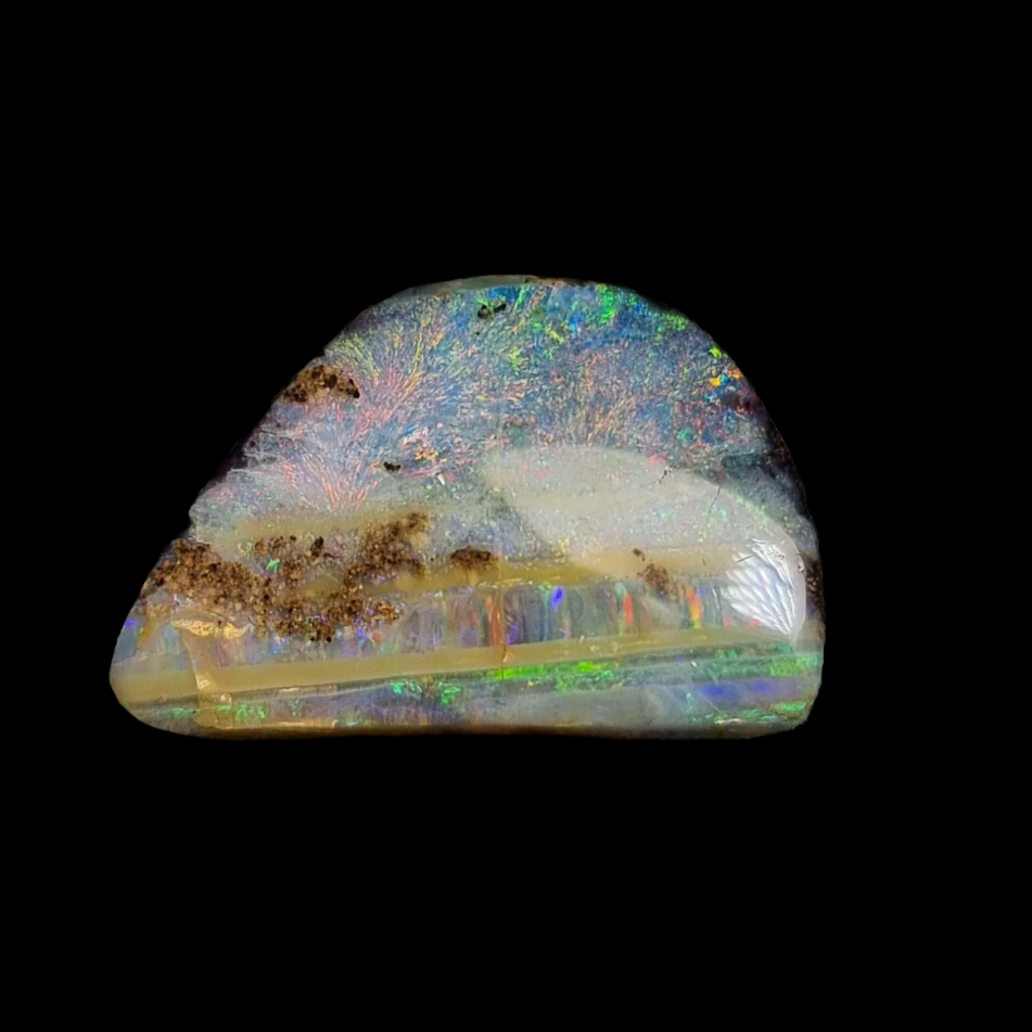 Australian Winton Boulder Freeform Opal 32.9cts