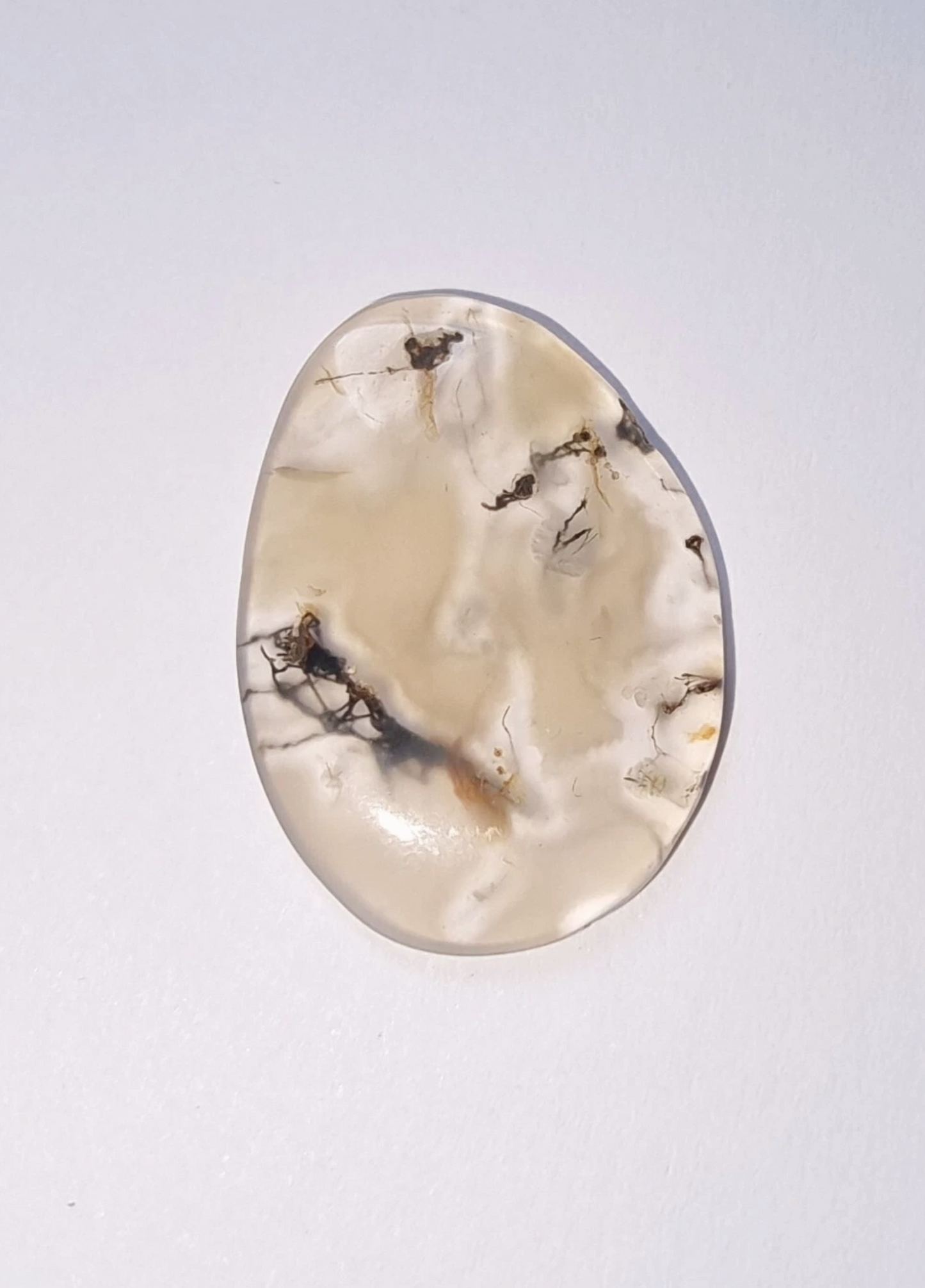 Brazil Dendritic Agate Freeform Cabochon 12.2ct