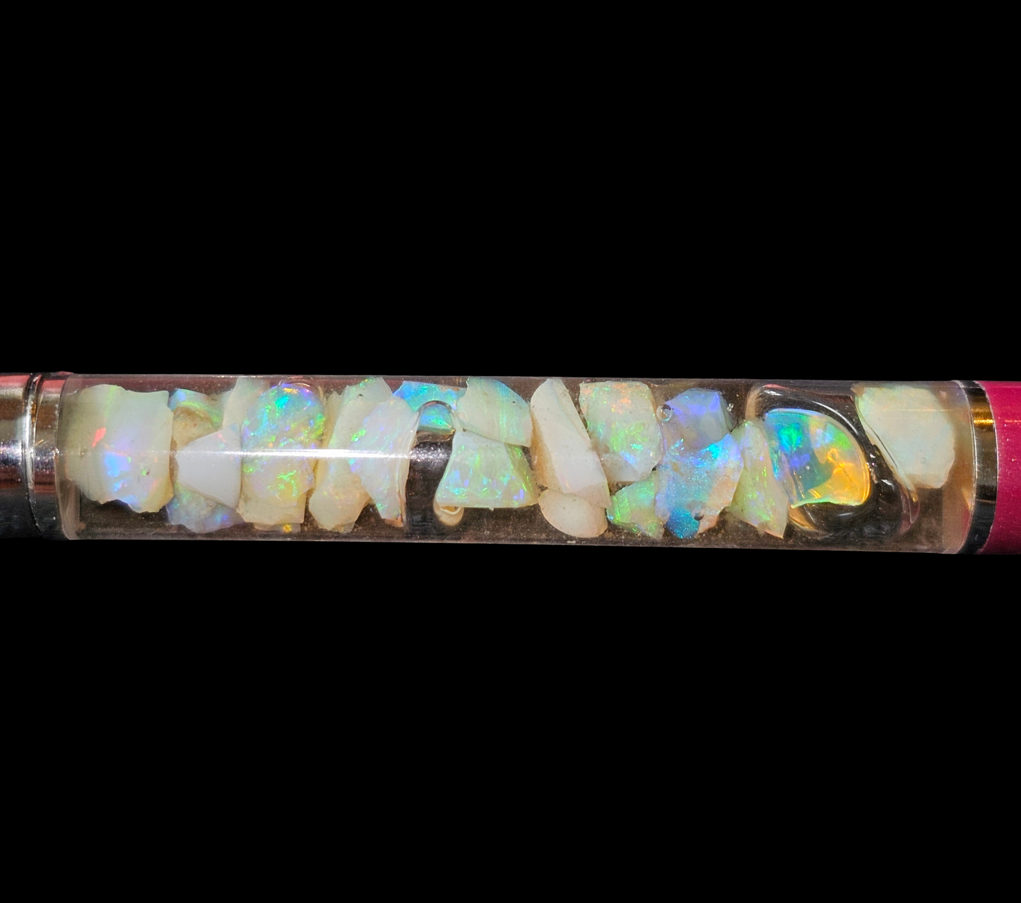 Burgundy Plum Australian Opal Pen