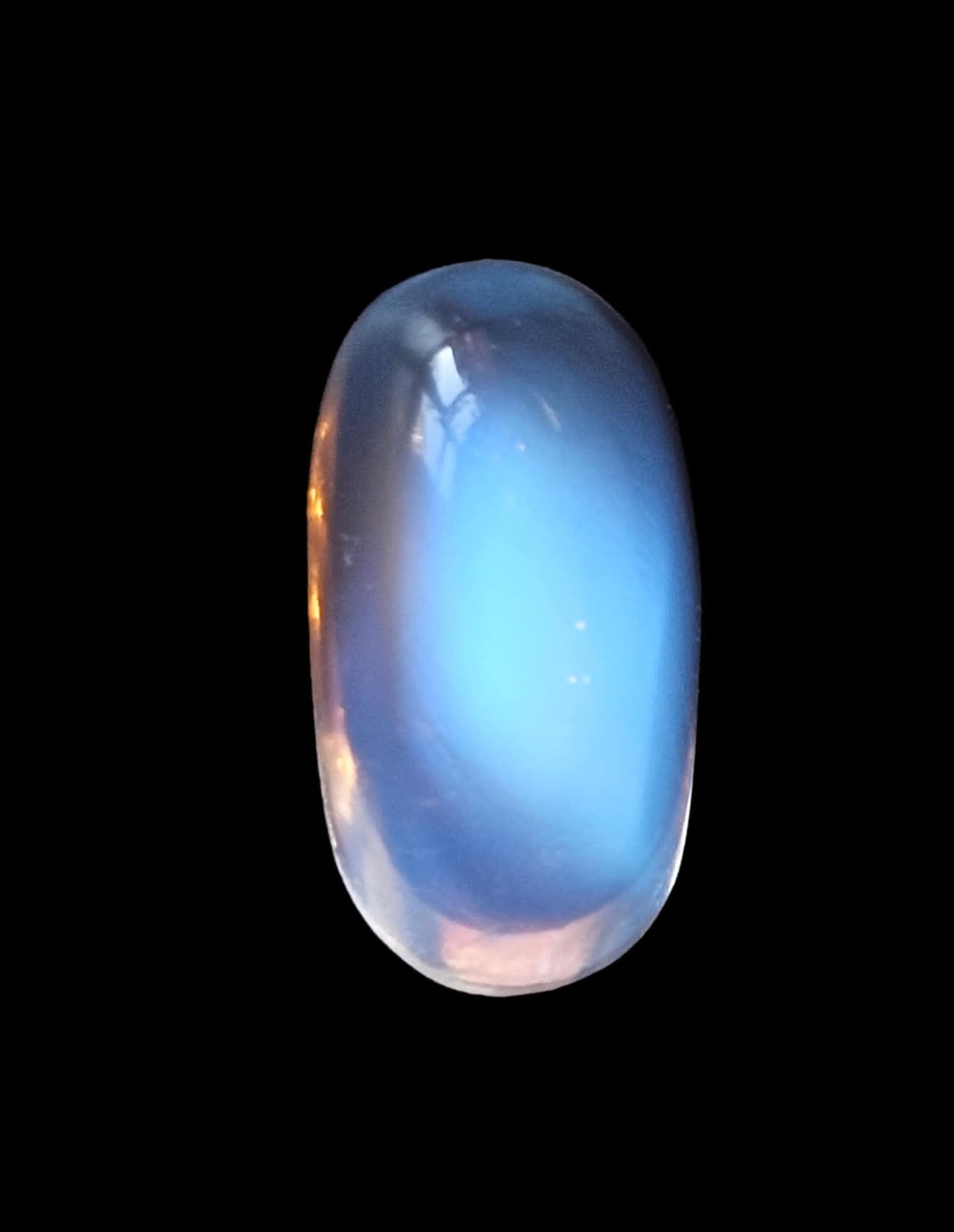 FINE Natural India Moonstone Oval Cabochon 10x5x6mm 2.35ct