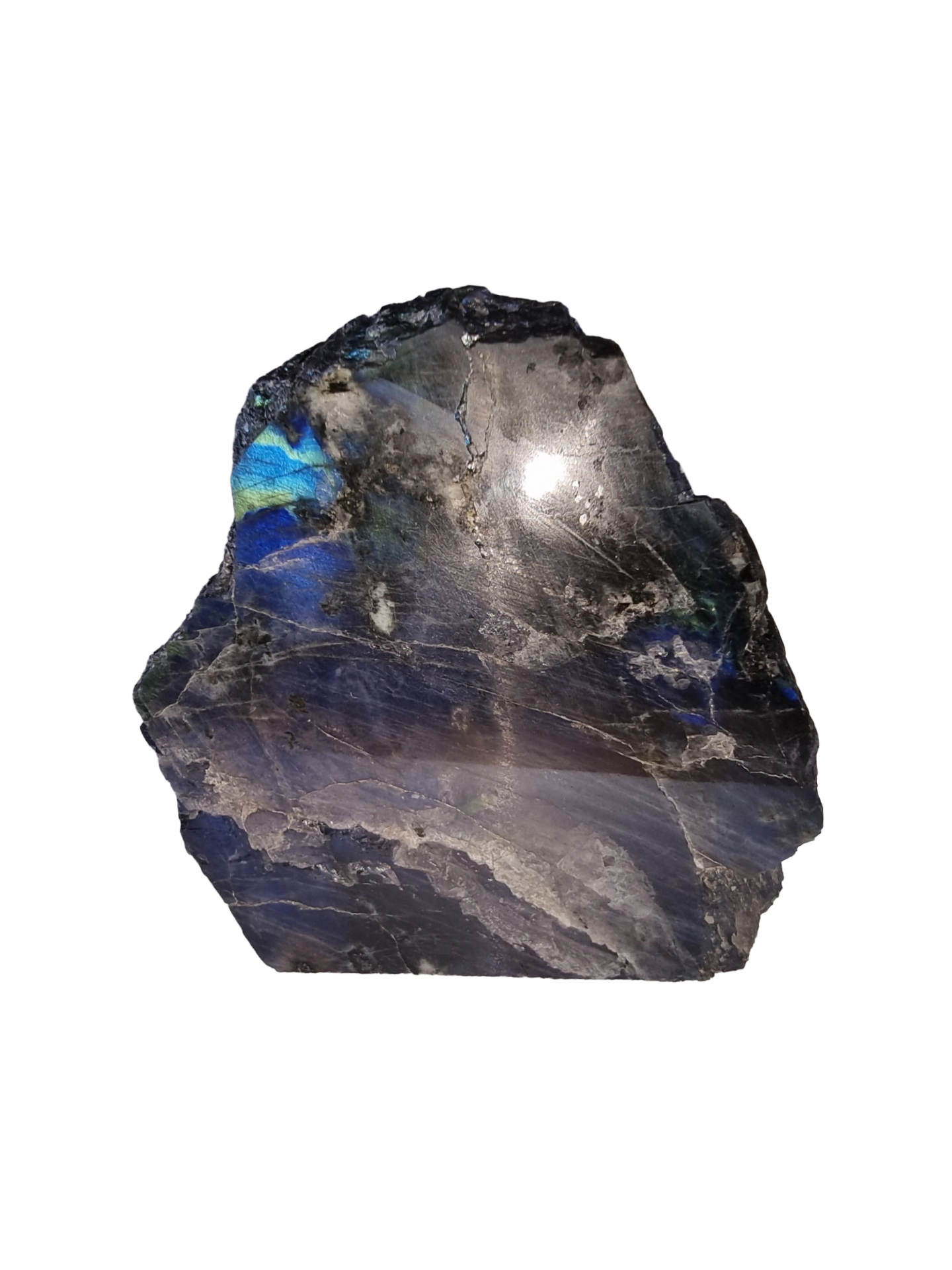 Madagascar Labradorite Free Standing 140g