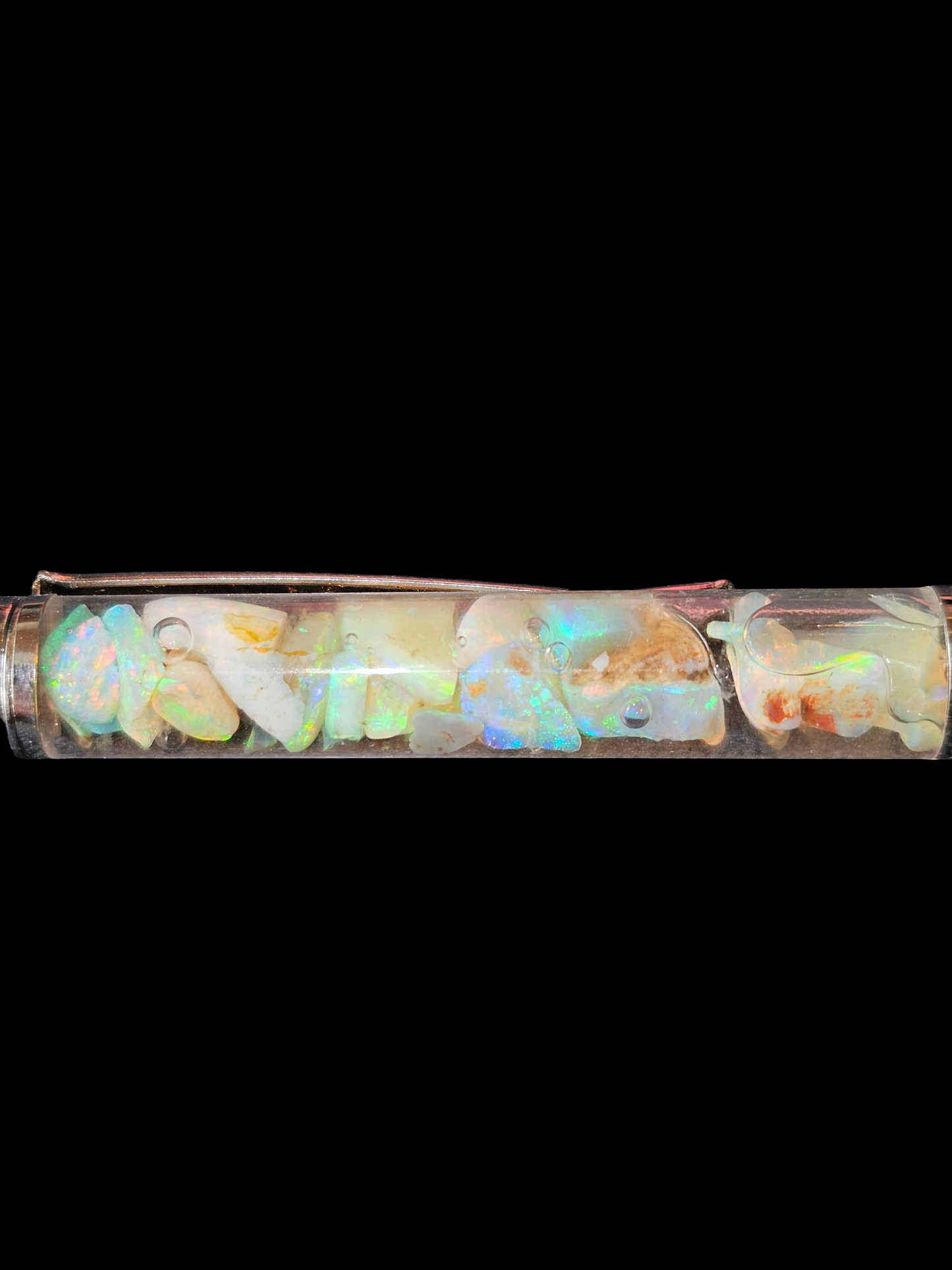 Lime Green Australian Opal Pen