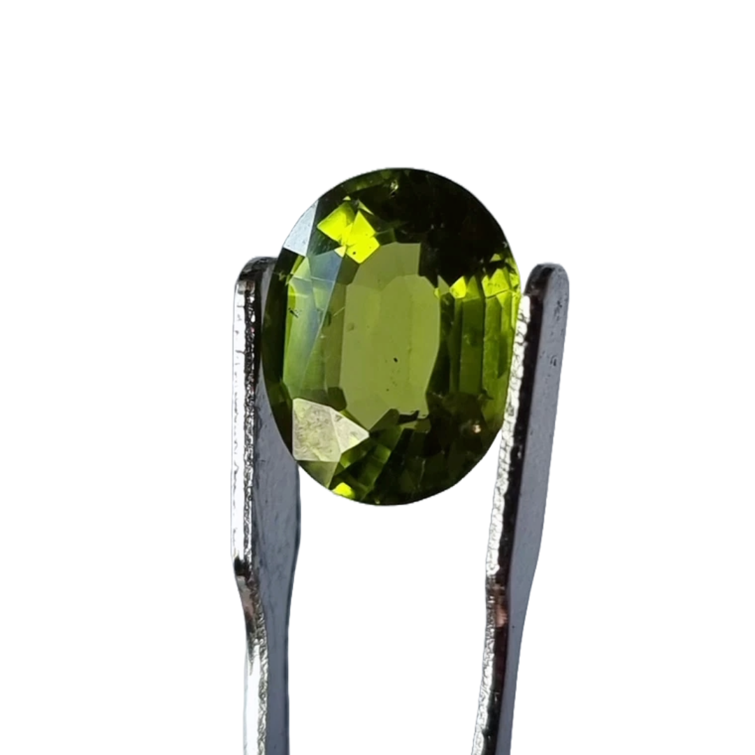 Myanmar Oval Peridot 4.09ct
