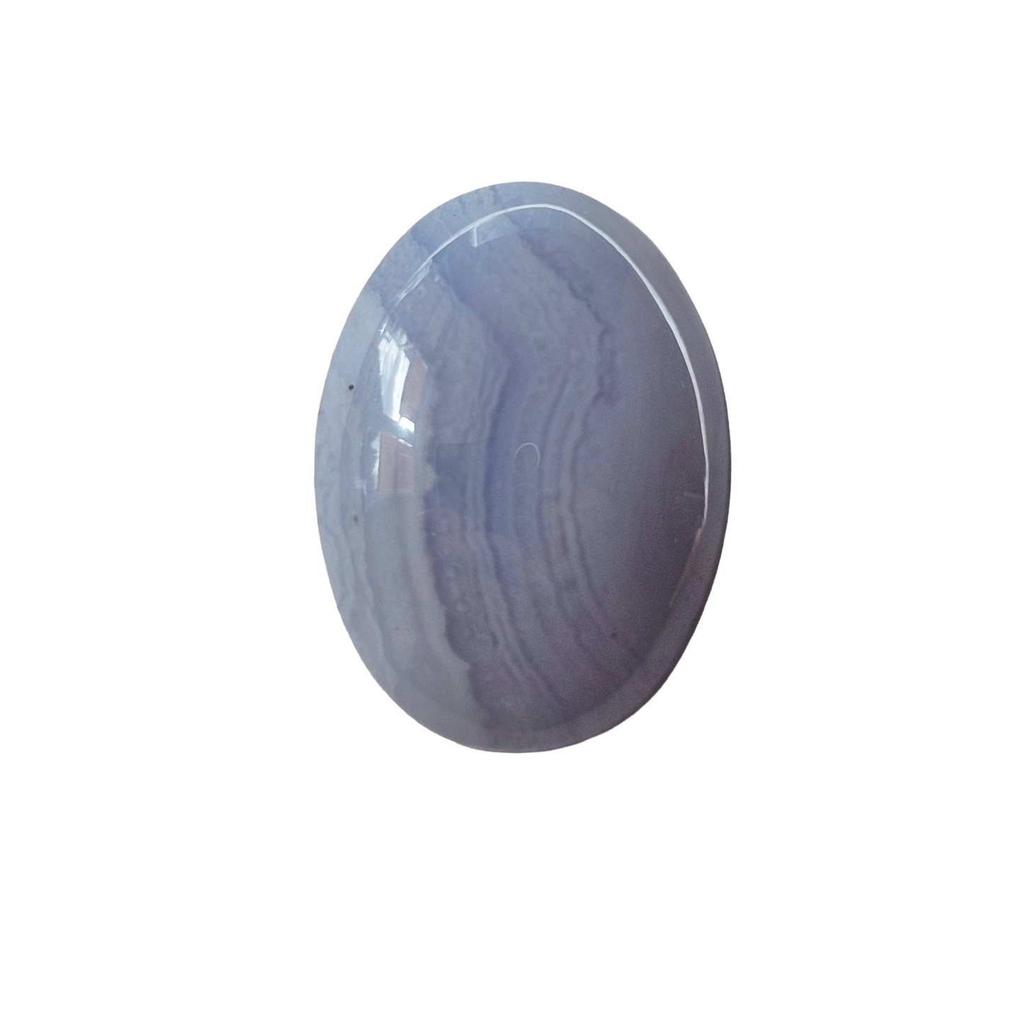 Namibian Blue Banded Agate Oval 18x13x6mm