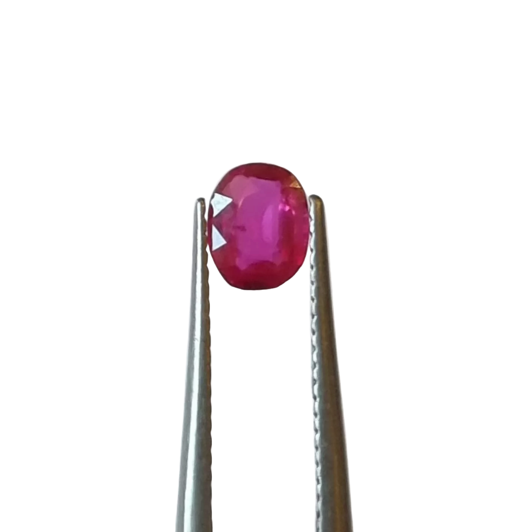 Thai Oval Ruby Eye Clean 0.34ct