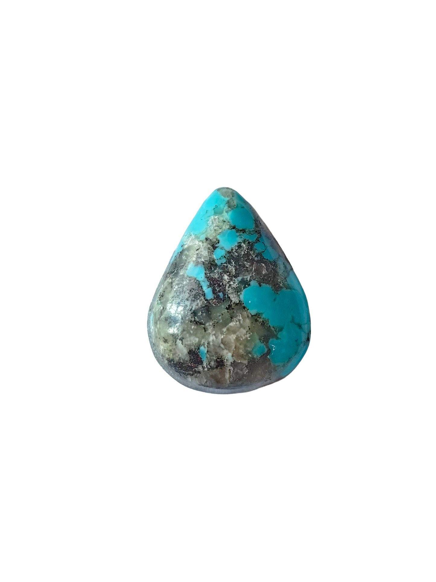 Kingman Turquoise Pear Cut 16x12x6mm 5.99ct