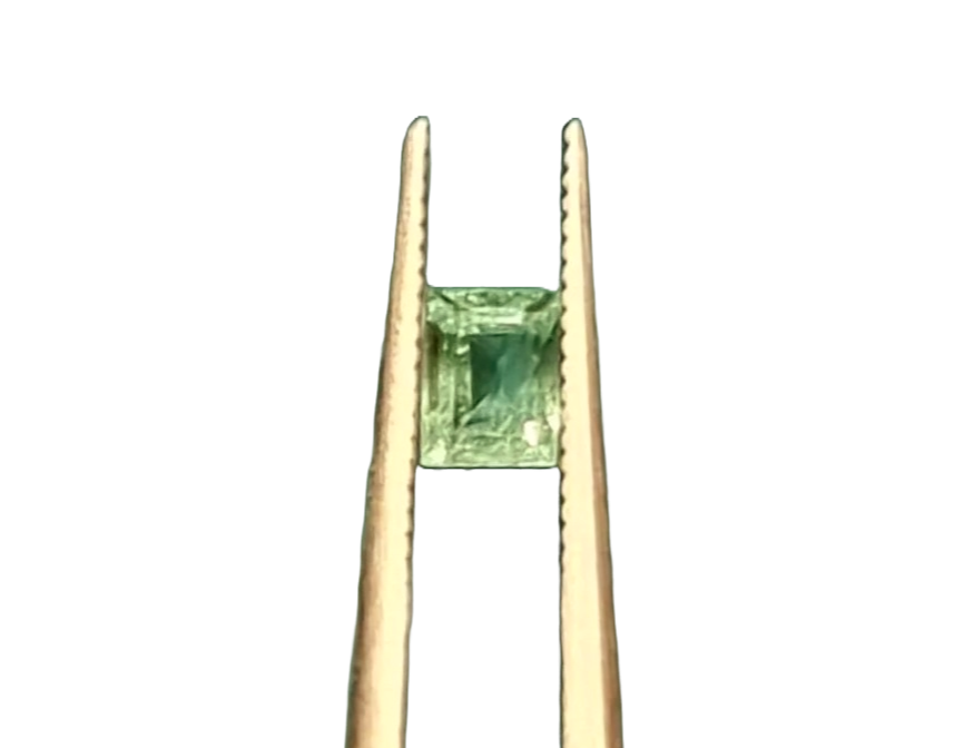 Brazilian Rectangle Step-Cut Emerald 0.30ct