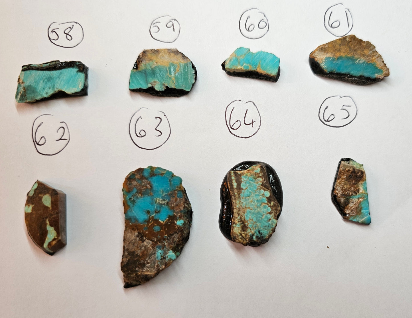 Kingman Turquoise Stablised and Backed Parcel