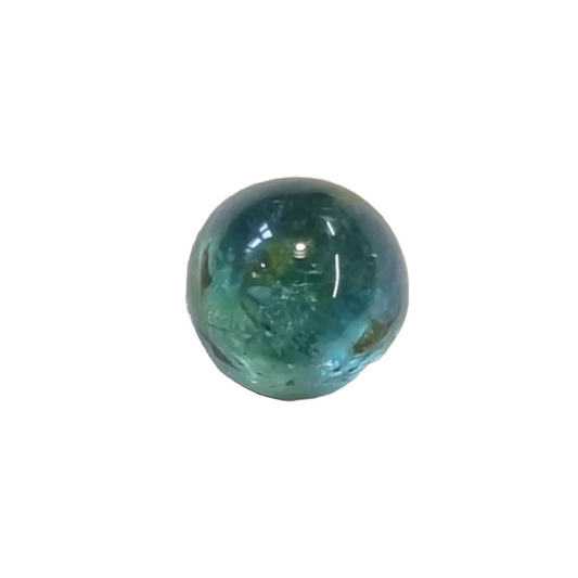 Afghanistan Blue-Green Round Cabochon Tourmaline 1.50ct