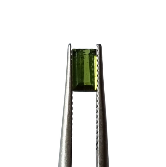 Afghanistan Green Octagon Cut Tourmaline 0.33ct