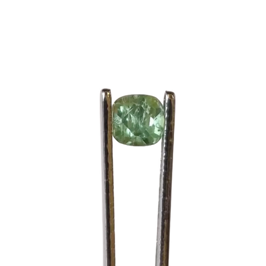 Afghanistan Mint Green Cushion Tourmaline 0.52ct