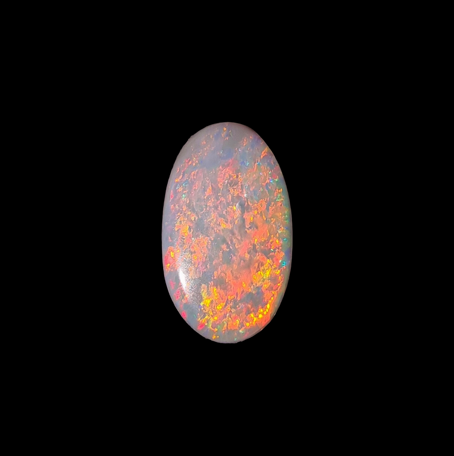 Australia Mintabie Opal Oval Cabochon 2.64ct
