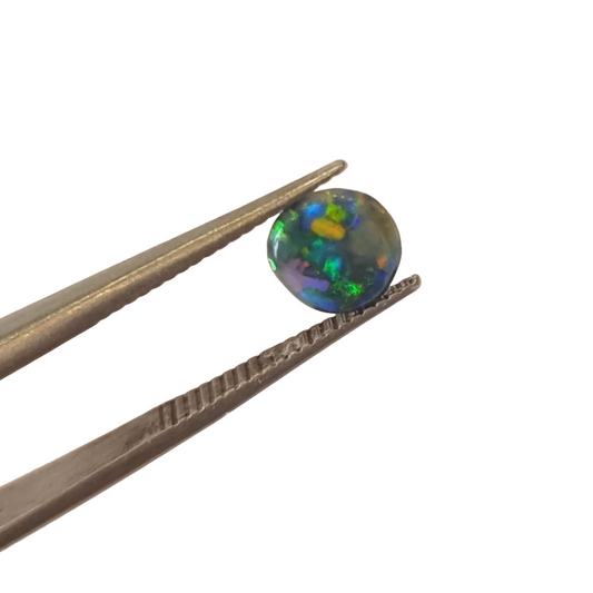 Australian Black Opal Oval Cabochon 0.30ct