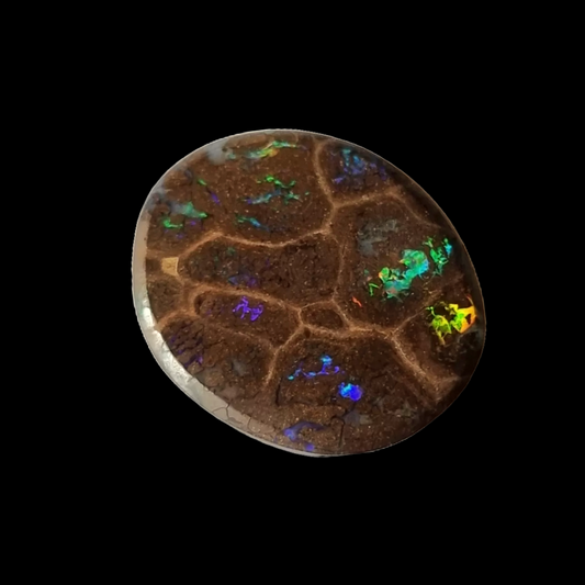Australian Boulder Oval Opal 14ct