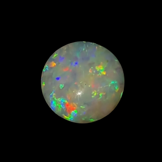 Australian Coober Pedy Round Opal 0.89ct