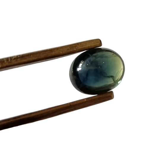 Australian Green-Teal Oval Sapphire 1.39ct