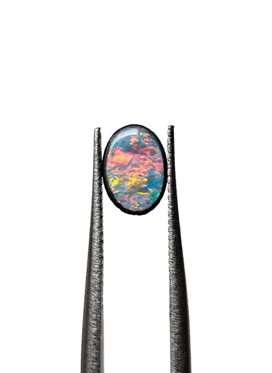 Australian Opal Doublet Oval Cut 7x5x2mm