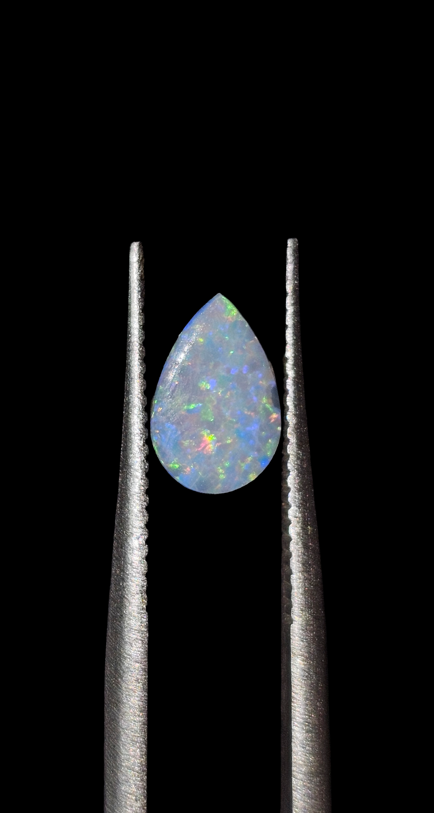 Australian Opal Doublet Pear Cut 0.62ct 8x5x3mm