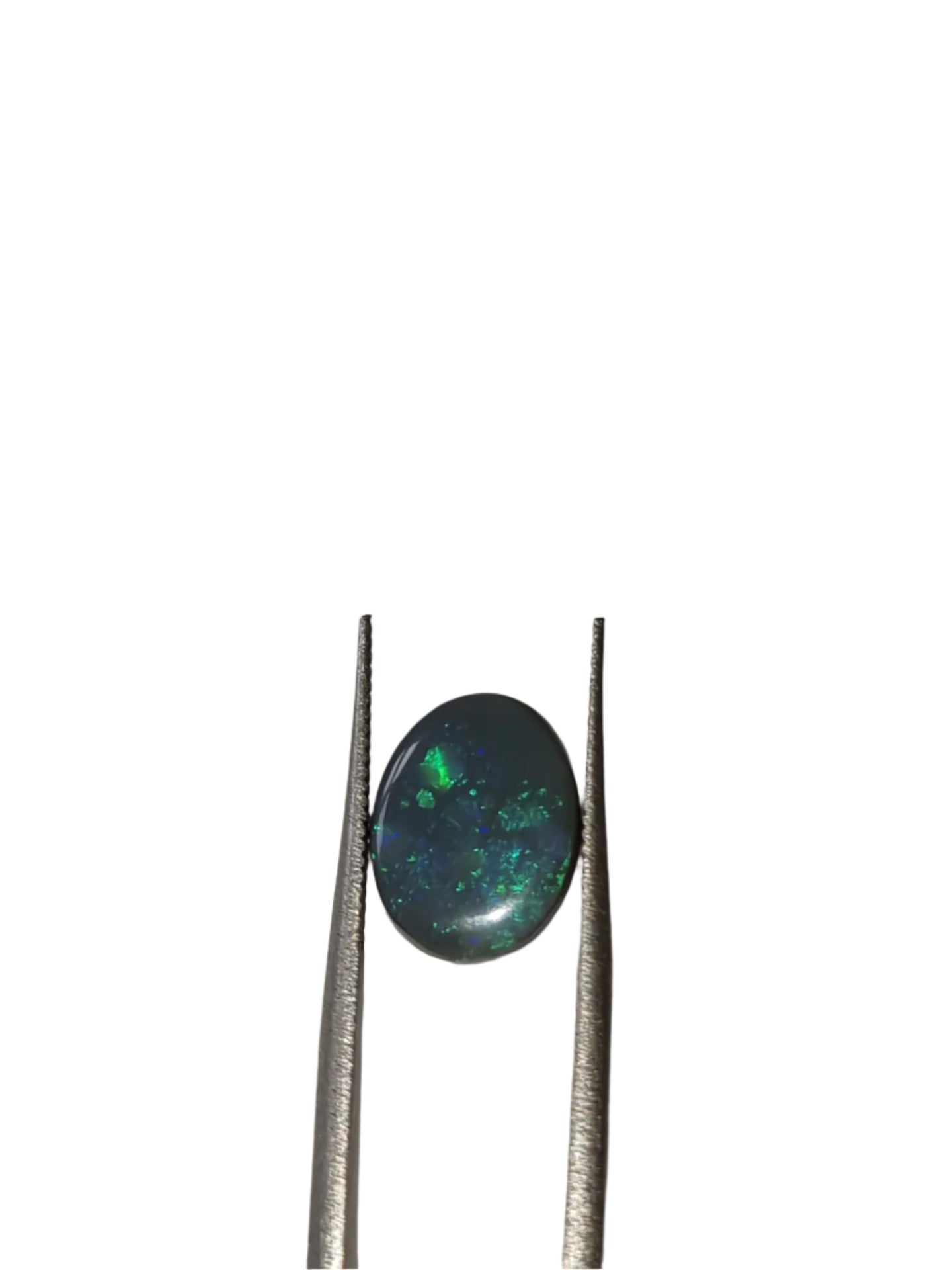Australian Black Opal Oval Cabochon 2.61ct