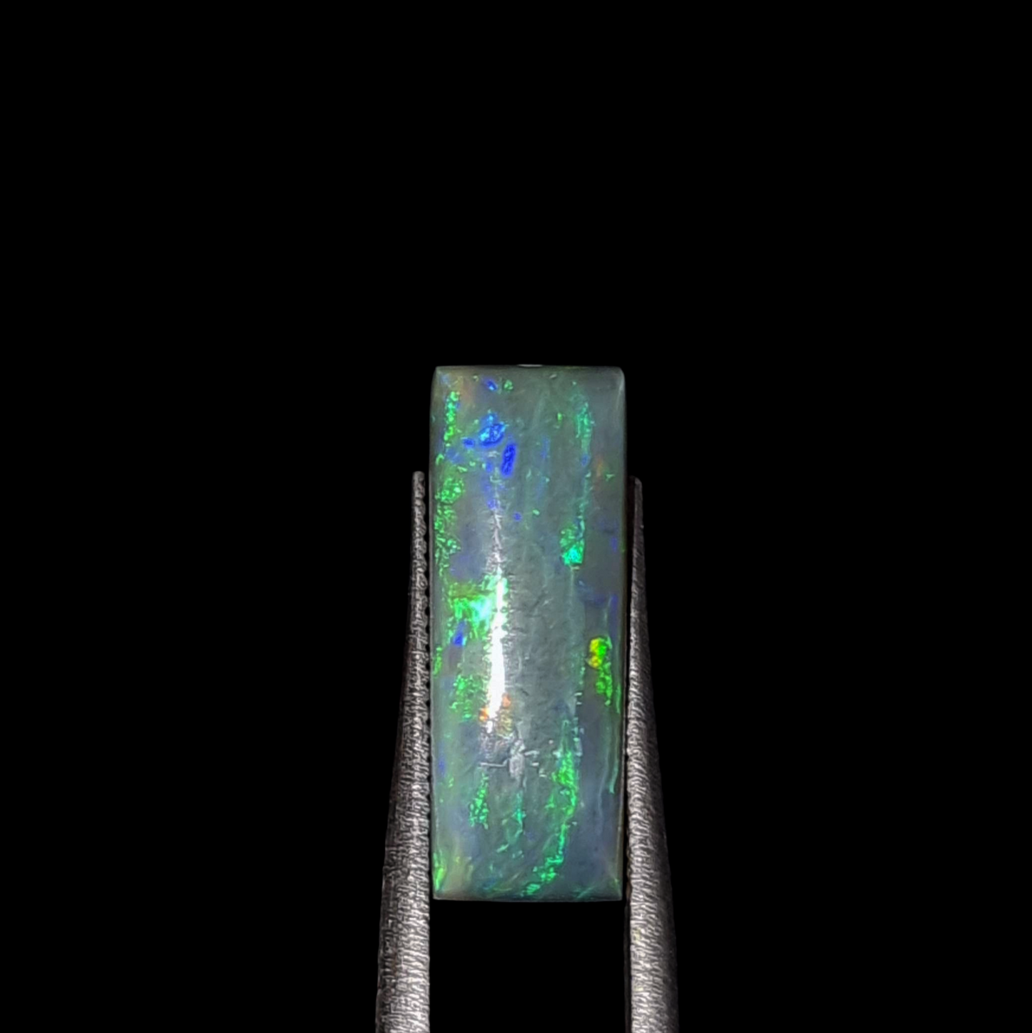 Australian Grey Opal Rectangle Cabochon 3.67ct