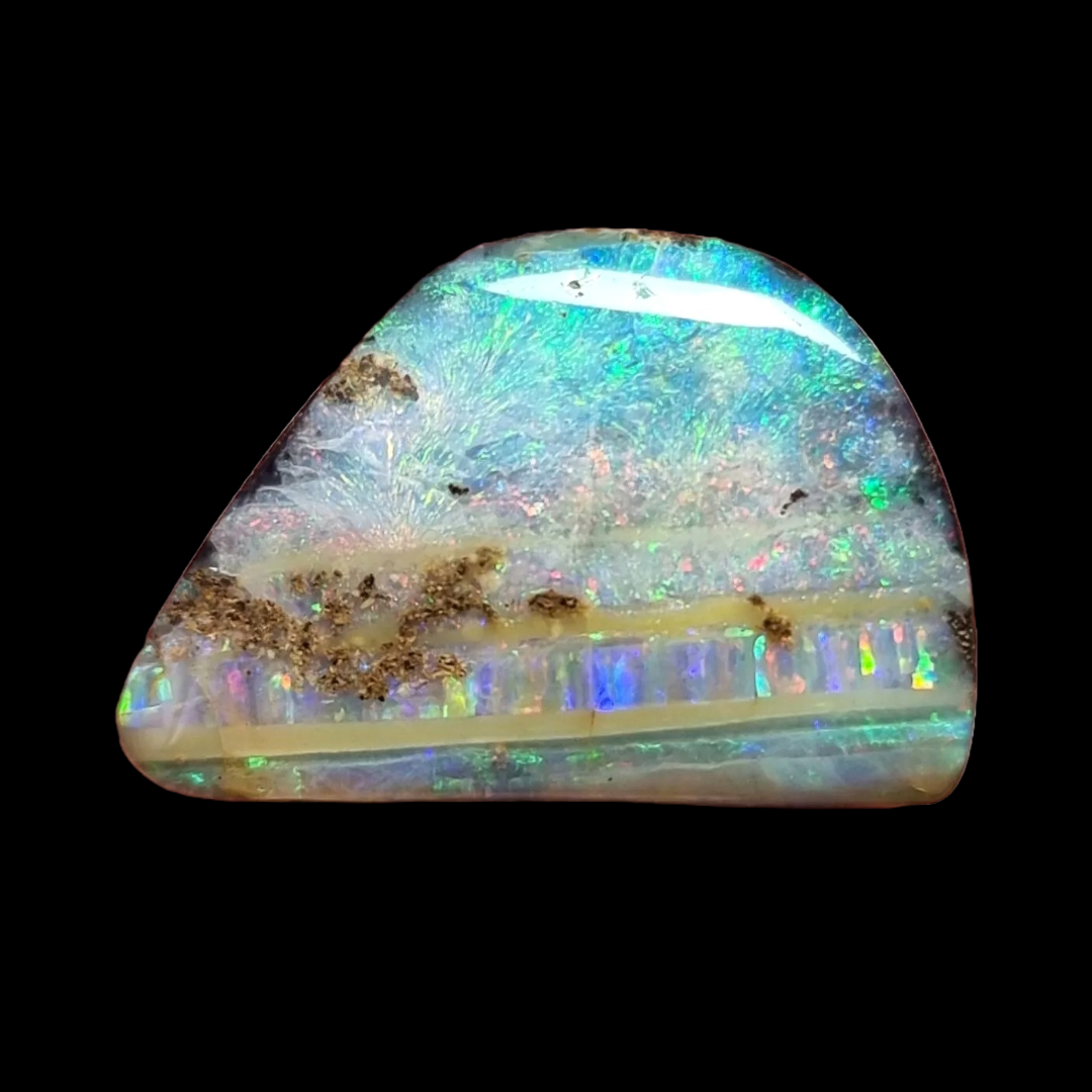 Australian Winton Boulder Freeform Opal 32.9cts