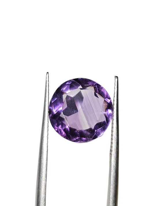 Brazil Amethyst Brilliant Round 4ct