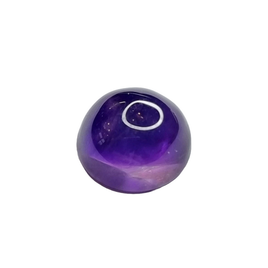 Brazil Amethyst Round Cabochon 4ct