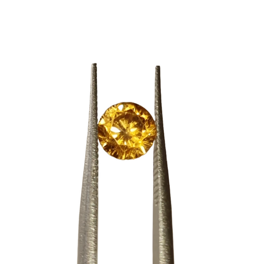 Brazil Brilliant Round Yellow Topaz 1.25ct