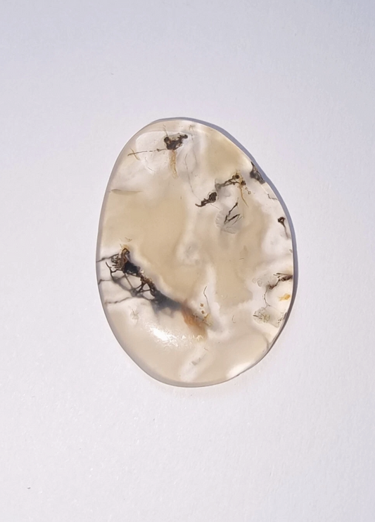 Brazil Dendritic Agate Freeform Cabochon 12.2ct