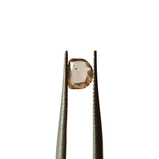 Brazil Fancy-Cut Half Moon Peach Tourmaline 0.41ct