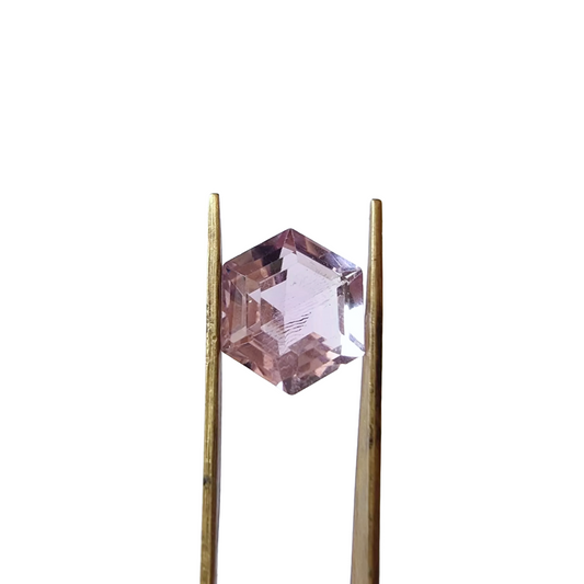 Brazil Hexagon Cut Amethyst 11ct