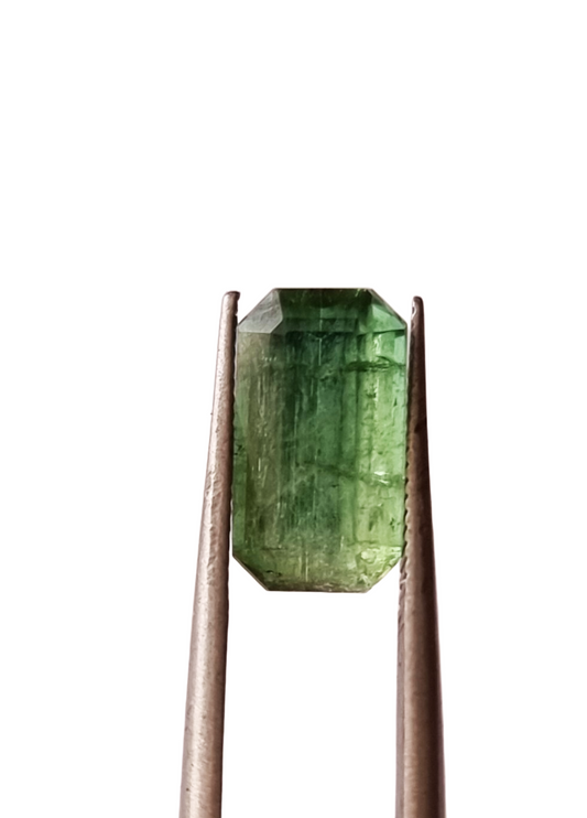 Brazil Octagon Cut Forest Green Tourmaline 3.02ct
