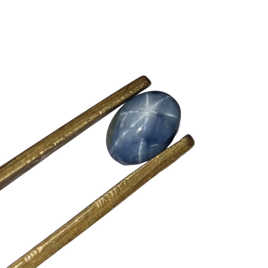 Ceylon 6-Point Star Blue Sapphire Oval 1.05ct