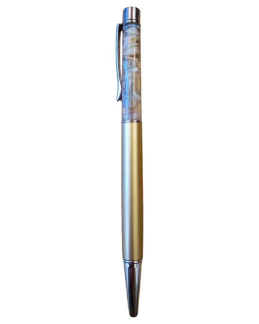 Gold Australian Opal Pen