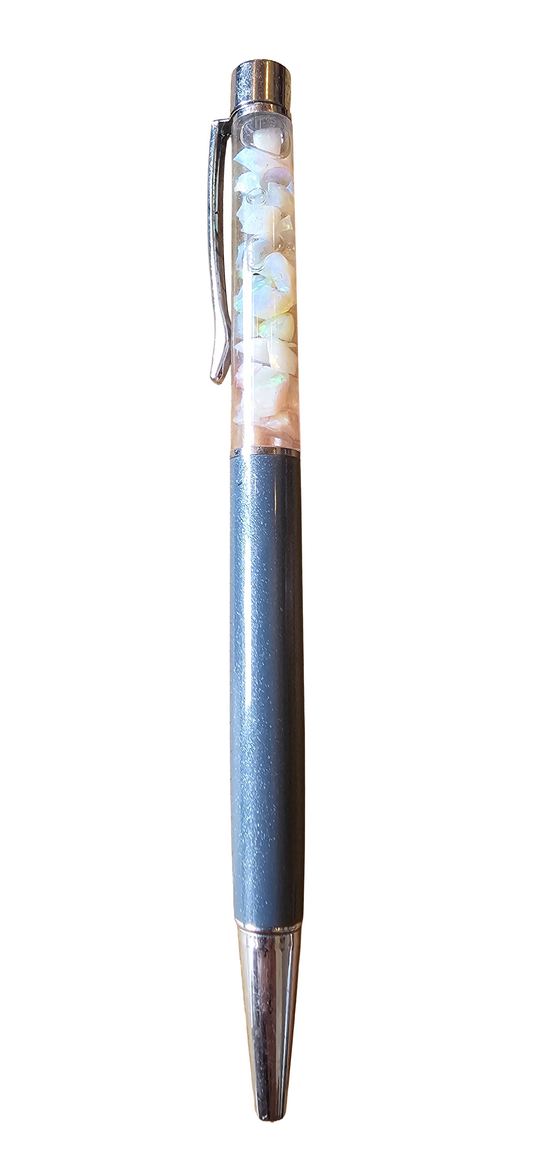 Grey Australian Opal Pen