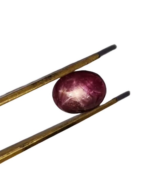 India Natural Star Ruby 6 Pointed (Asterism) 5ct