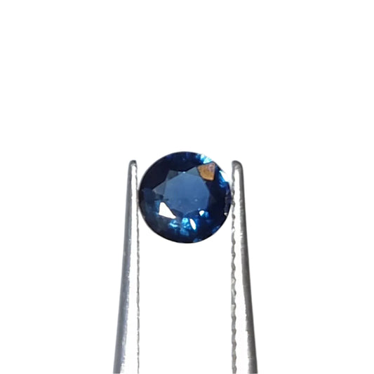 Kashmir Brilliant Round Sapphire 0.41ct