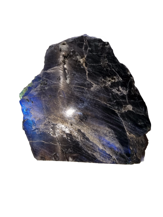 Madagascar Labradorite Free Standing 140g