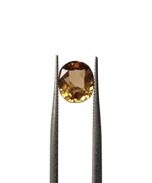 Myanmar Yellow Zircon Oval 3.78ct