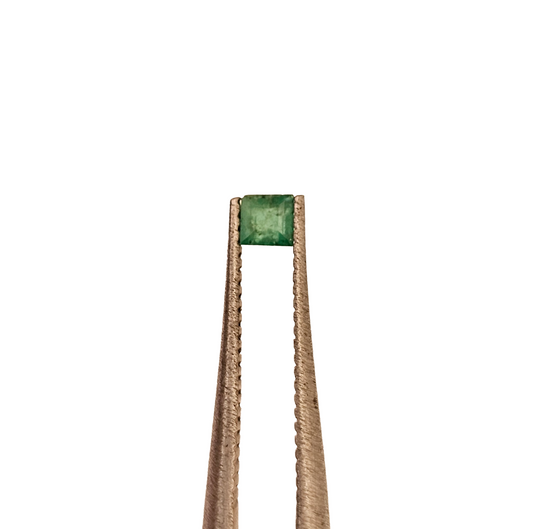 Namibia Emerald Square 3x3mm 0.12ct