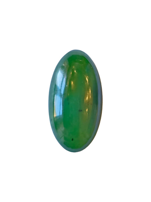 Nephrite Jade Oval Cabochon 22x11x5mm 9.79ct
