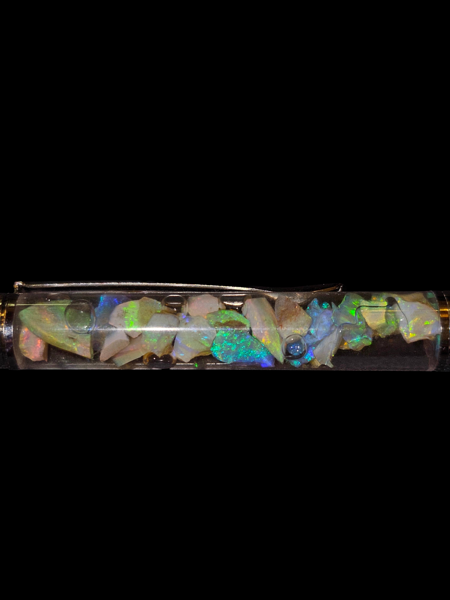 Silver Australian Opal Pen