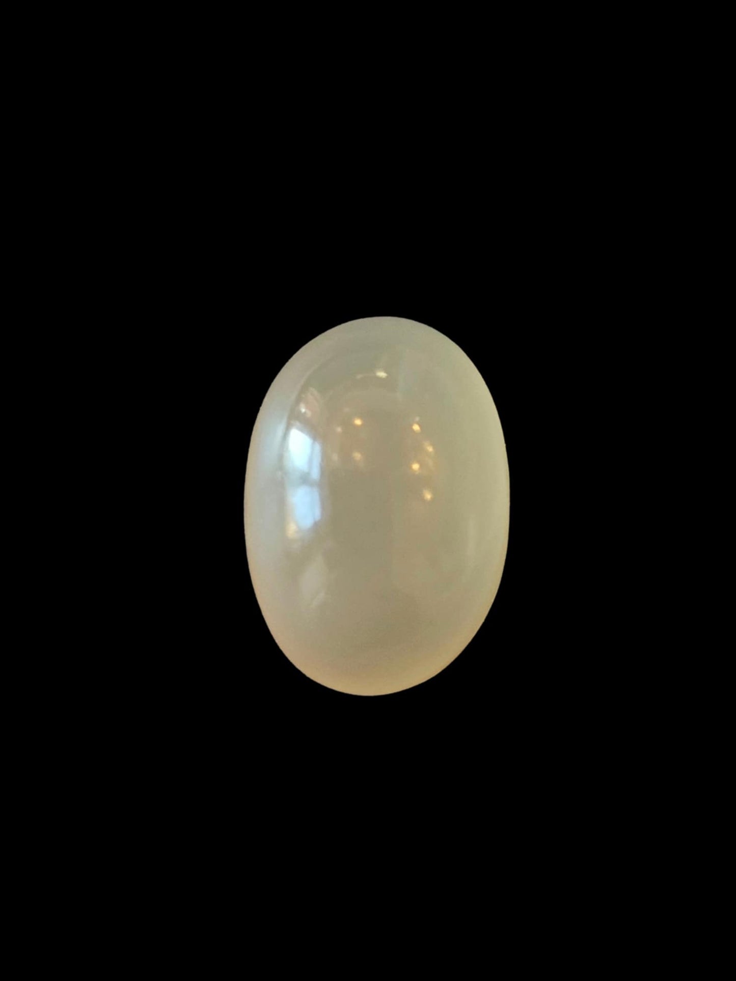 Peach Moonstone Oval Cabochon 12x8x8mm 6.6ct