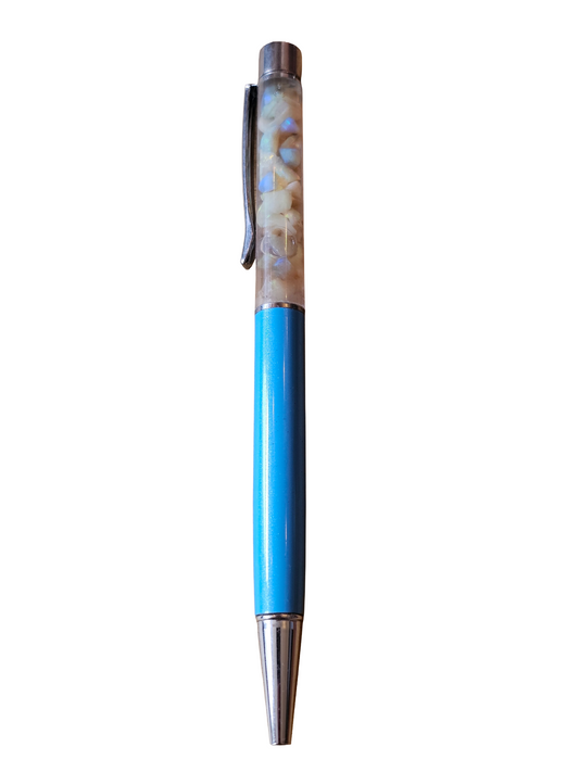 Sky Blue Australian Opal Pen