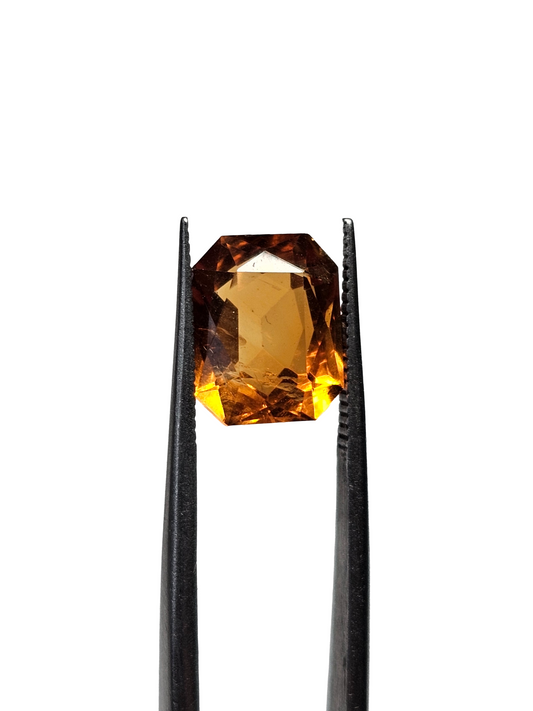 Brazil Citrine Emerald Cut 10x8x6mm 3.35ct